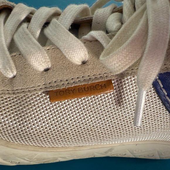 Tory Burch Cream and White Sneakers - Picture 5 of 8